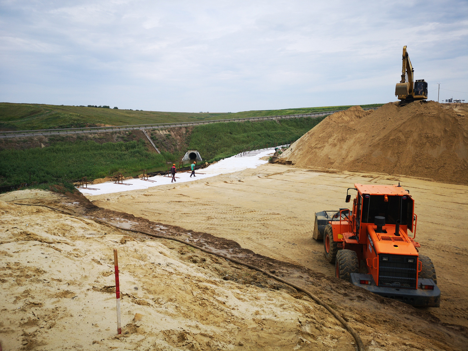 Реконструкция автодороги на границе Тамбовской и Воронежской областей