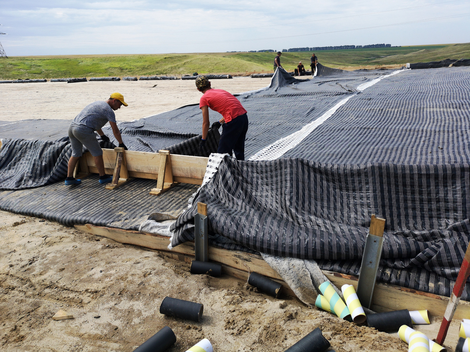 Реконструкция автодороги на границе Тамбовской и Воронежской областей