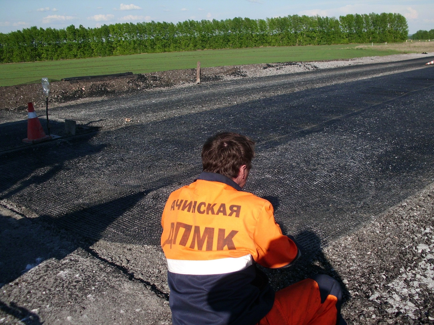 Укладка автодороги в г. Краснодар