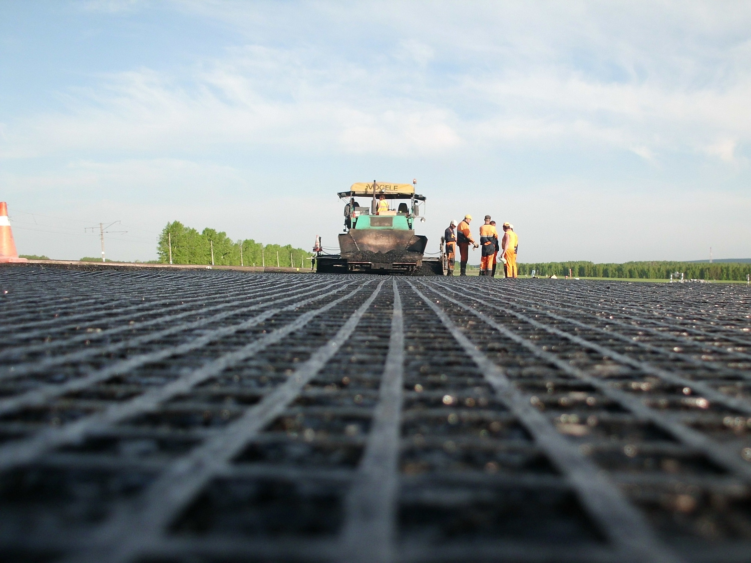 Укладка автодороги в г. Краснодар