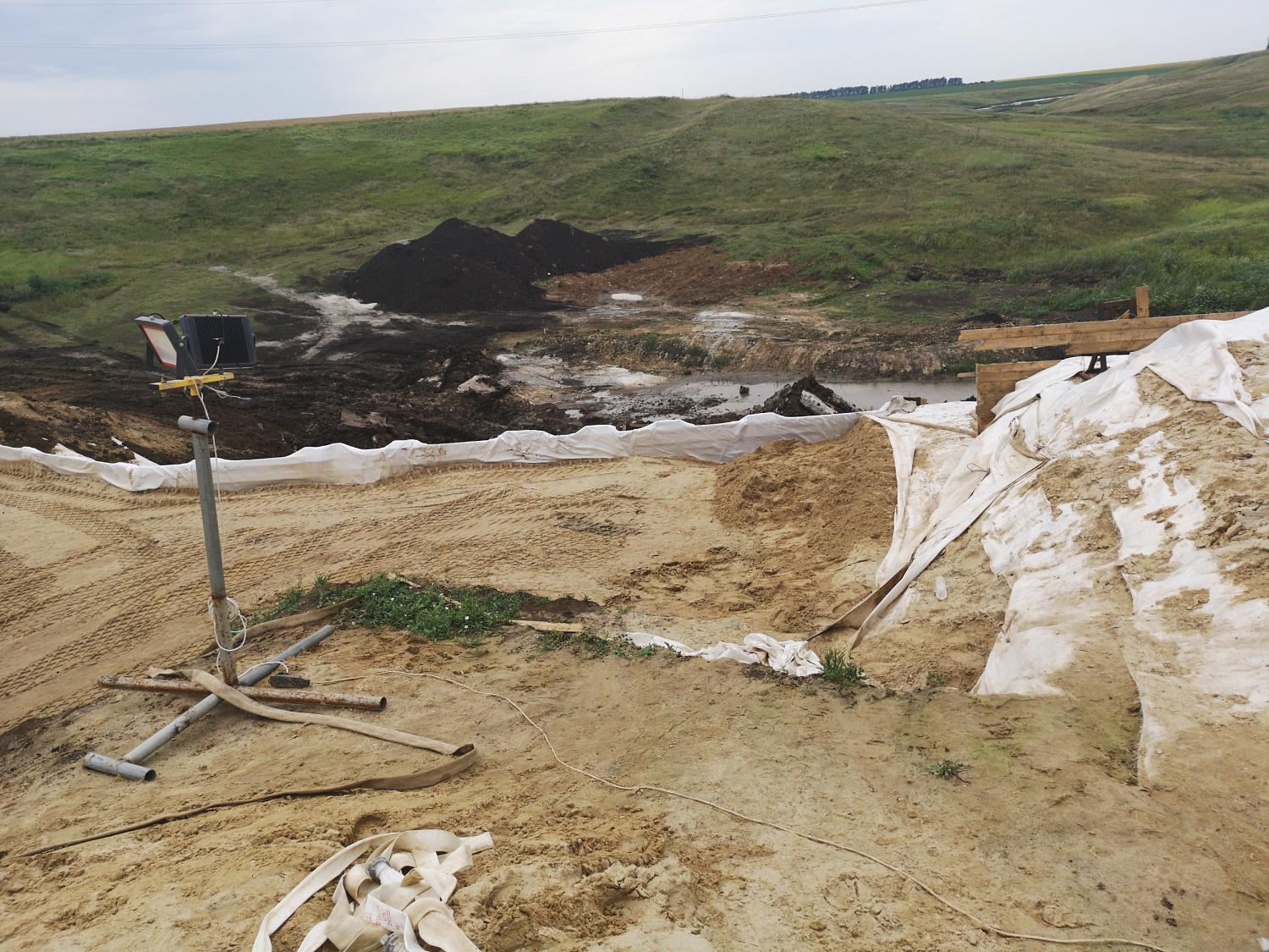 Реконструкция автодороги на границе Тамбовской и Воронежской областей