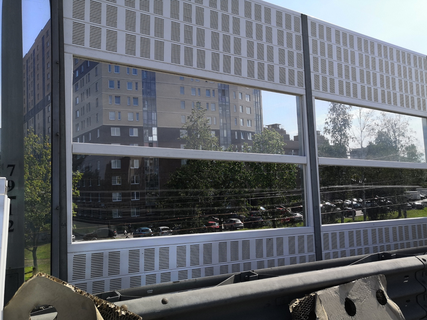 Пересечение Рябовского шоссе и КАД, Ленинградская область;