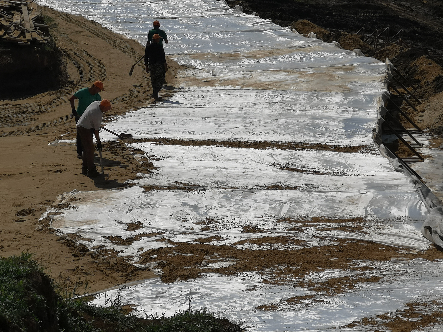 Реконструкция автодороги на границе Тамбовской и Воронежской областей