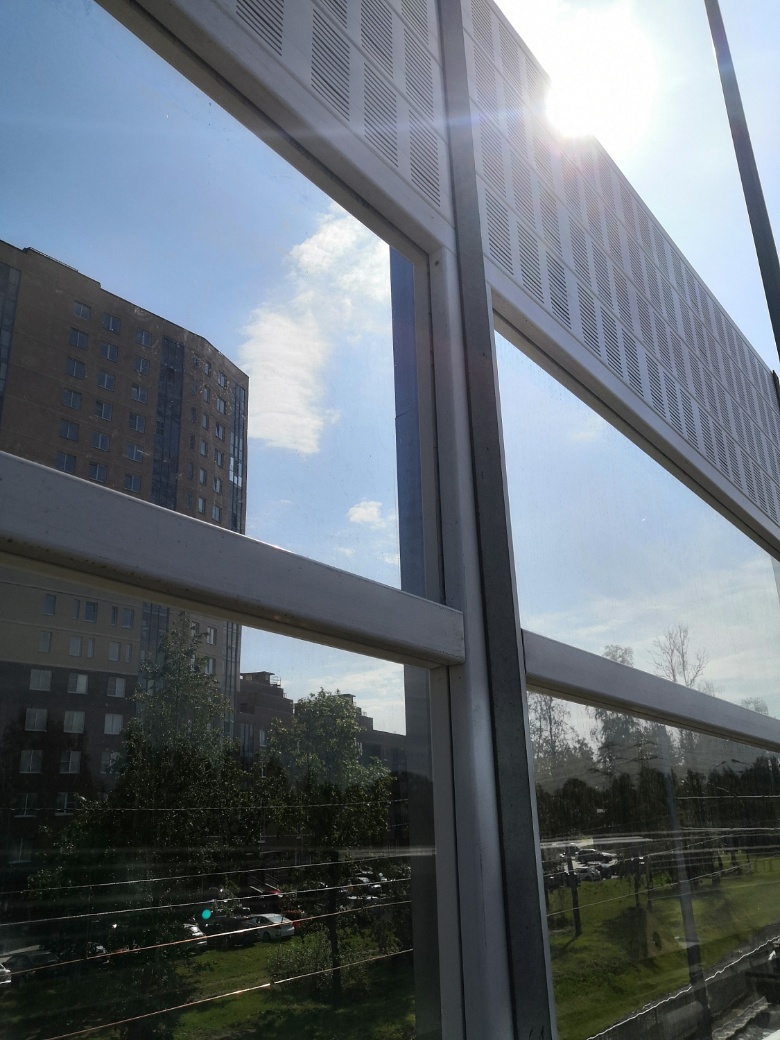 Пересечение Рябовского шоссе и КАД, Ленинградская область;