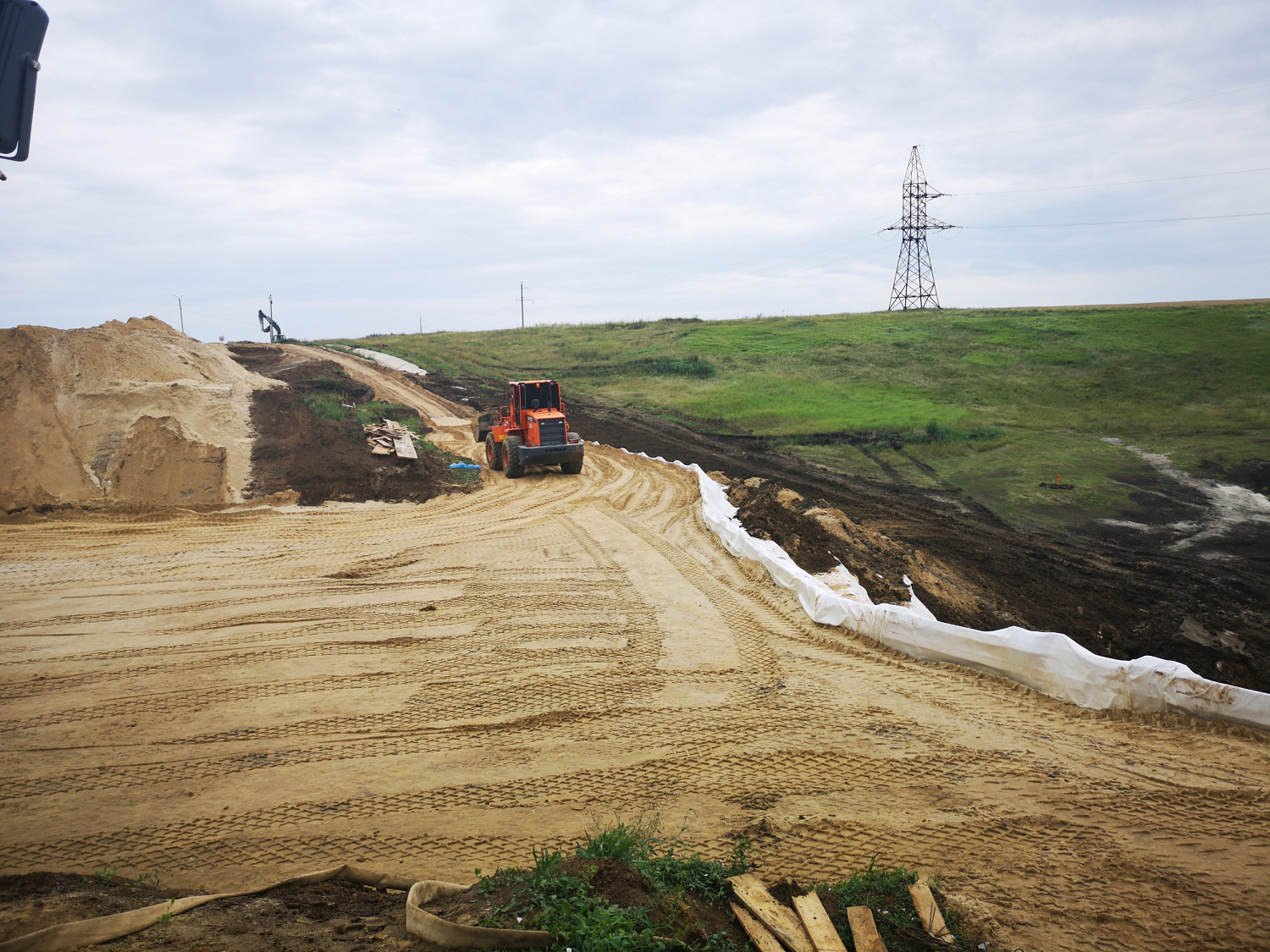 Реконструкция автодороги на границе Тамбовской и Воронежской областей