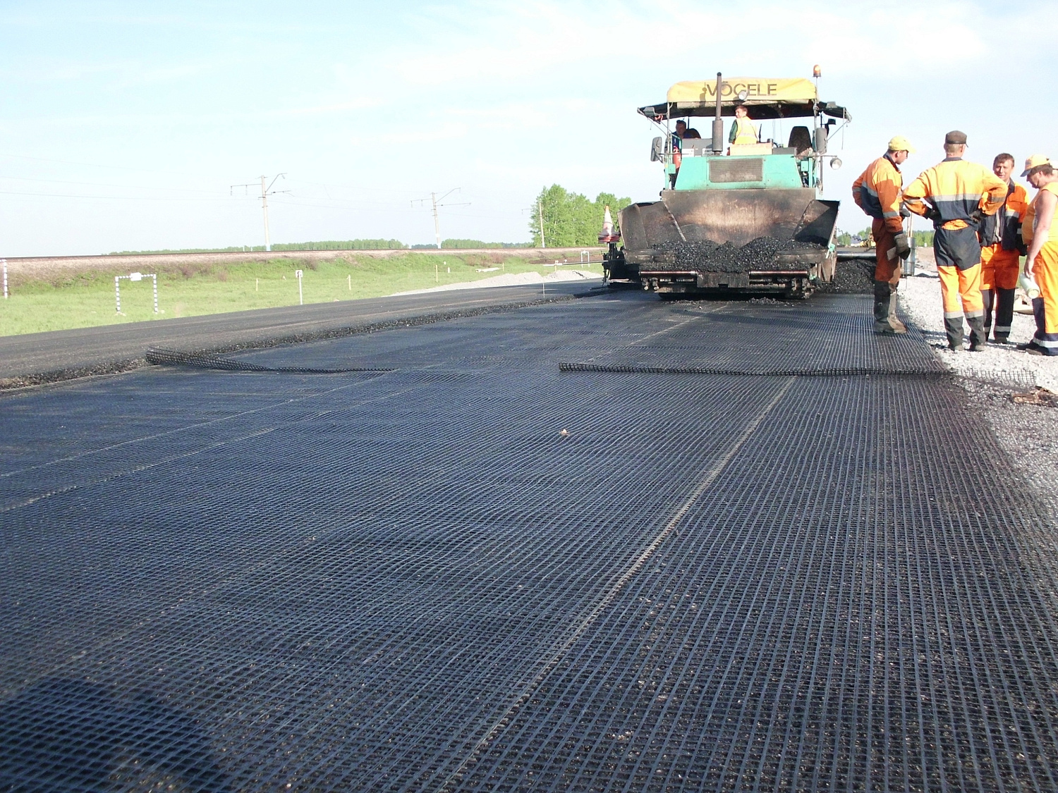 Укладка автодороги в г. Краснодар