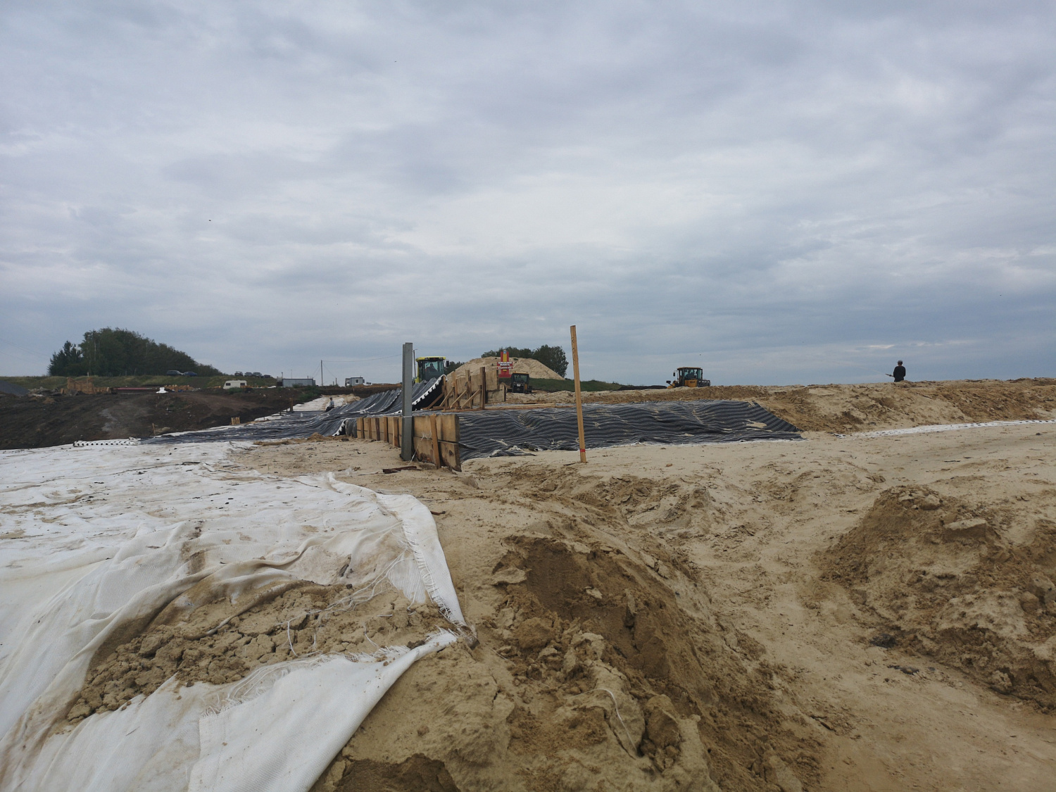 Реконструкция автодороги на границе Тамбовской и Воронежской областей