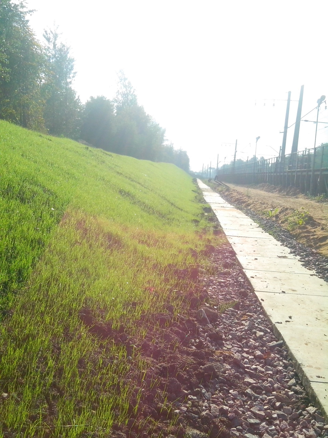 Геоматы вблизи ЖД станции "Планерная"